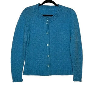 New Handmade‎ Merino Wool Sweater/Cardigan Size Medium (M)